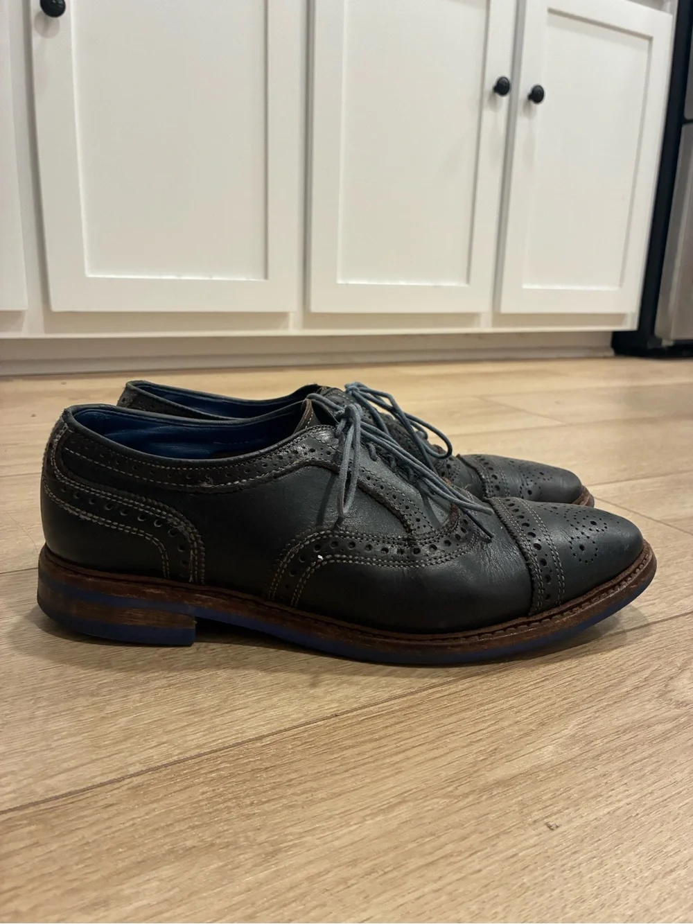 Allen Edmonds Men’s Strandmok Cap Toe Oxfords Black Size 9